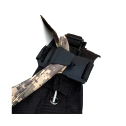 [CZ3518-BK] ENGANCHE CHALECO CORREA NEGRO