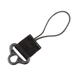 [AZ8616] ENGANCHE CORREA FUSIL EMERSON MP7 NEGRO