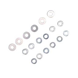 [WA23610] ARANDELAS ELEMENT SET IN 0911 PLATA