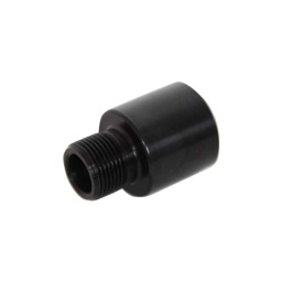 [DRA524001] ADAPTADOR SILENCIADOR ROSCA MK23/FNX45 14MM/16MM NEGRO