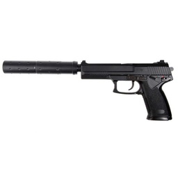 [SG00018] PISTOLA SAIGO DEFENSE SOCOM MK23 C/SILENCIADOR GAS NEGRA