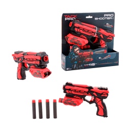 [V412531] PISTOLA YANG PRO SHOOTER DARDOS BLANCA-VERDE