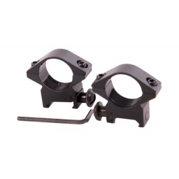 [CZ5423] ANILLAS BAJAS 25MM NEGRA