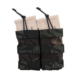 [EM6354MCBK] POUCH CARGADOR DOBLE EMERSON OPEN TOP MULTICAM BLACK