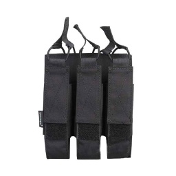 [EM6357BK] POUCH CARGADOR MP7 TRIPLE EMERSON NEGRA