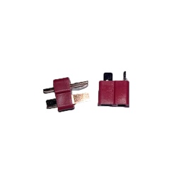 [VB-TDEAN] CONECTOR T-DEAN PAR ROJO