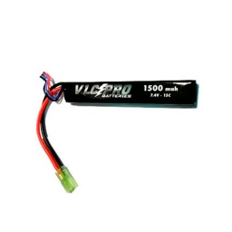 [VLC22] BATERIA VLC-PRO LIPO 7.4V 1500MAH 15C 1STICK NEGRA