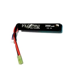 [VLC42] BATERIA VLC-PRO LIPO 7.4V 2000MAH 15C 1STICK NEGRA