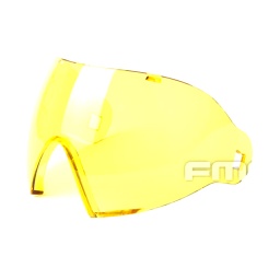 [TBFM-G0009] LENTE CRISTAL MASCARA FMA AMARILLO
