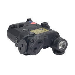 [TB0074] LASER ROJO FMA LINTERNA AN/PEQ-15 NEGRO