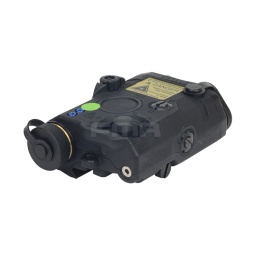 [TB0075] LASER VERDE FMA LINTERNA AN/PEQ-15 NEGRO