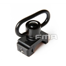 [TB70] ENGANCHE CORREA FUSIL FMA DD RAIL NEGRO