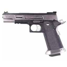 [WEH001WET-SV] PISTOLA WE HI-CAPA 5.1 REX LONG FULL METAL PLATA