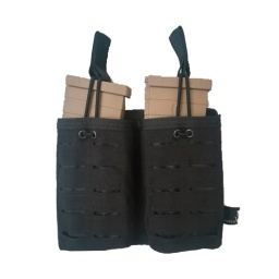 [IW2021BK] POUCH IMMORTAL CARGADOR DOBLE 1000D (1201) NEGRO