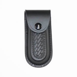 [78386] FUNDA NAVAJA CUERO MED. NEGRA