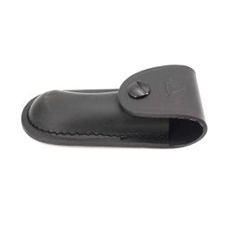 [78397] FUNDA NAVAJA LAGUIOLE CUERO PEQ. NEGRA