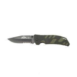 [16420] NAVAJA ATK COMMANDO C/FUNDA NEGRA-VERDE