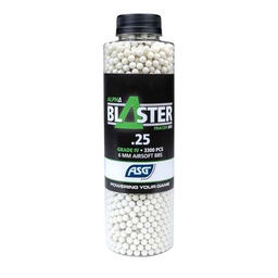 [20187A] BOLAS BLASTER TRAZADORAS 0.25G 3300RDS VERDE