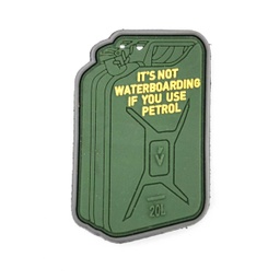 [V4441804445] PARCHE PVC 3D JERRICAN VERDE-AMARILLO