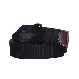 [V241336-BK] CINTURON U.S. ESTRECHO NEGRO