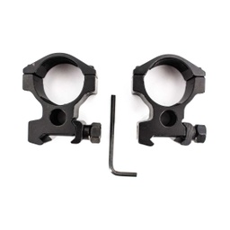 [WS22837] MONTURA VISOR ANCHA 30MM PARA PICATINNY NEGRA