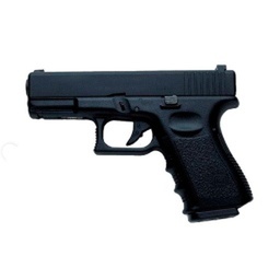 [KJ037] PISTOLA KJW GLOCK 23 GAS METALICA NEGRA