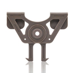 [AM-MAF/2-AMA12] ADAPTADOR PISTOLA RIGIDO MOLLE AMOMAX TRIANGULO TAN