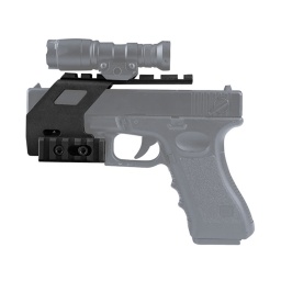 [CZ2042] KIT TACTICO C/RAIL GLOCK 17/18/19 NEGRO