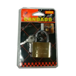 [48215] CANDADO SAN YAN 38MM DORADO