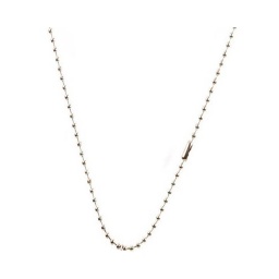 [301244] CADENA CHAPA IDENTIFICACION PLATA