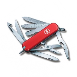 [V06385] NAVAJA VICTORINOX MINICHAMP 16 USOS ROJA