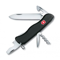 [V08353.3] NAVAJA VICTORINOX PICKNICKER 11 USOS NEGRA
