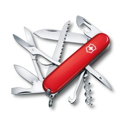 [V13713] NAVAJA VICTORINOX HUNTSMAN 15 USOS ROJA