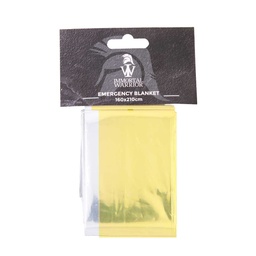 [33914] MANTA TERMICA IMMORTAL ALUMINIO 160 X 210CM DORADA