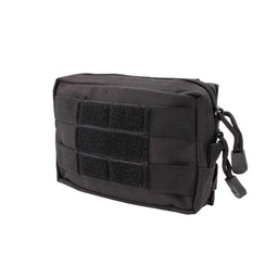 [IW-39815-BK] BOLSITO MOLLE RECTANGULAR PEQ. VELCRO NEGRO