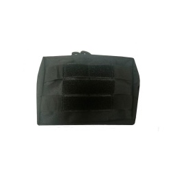 [IW-39815-BK] BOLSITO MOLLE RECTANGULAR PEQ. VELCRO NEGRO