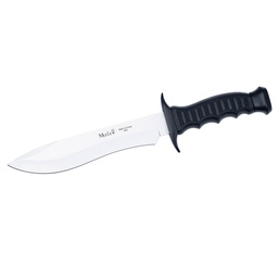 [85-181] CUCHILLO MUELA ZAMAK PUÑO GOMA NEGRO