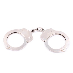 [300315/Z4802] GRILLETE POLICE PLATA