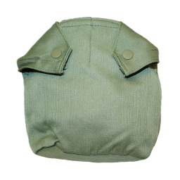 [130311] FUNDA CANTIMPLORA MILITAR CORCHETE VERDE