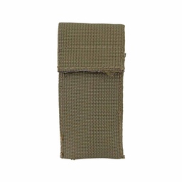 [130386] FUNDA NAVAJA LONA MILITAR VERDE