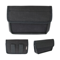 [75961] PORTATODO PIELCU LATERAL GR. VELCRO ANCHO NEGRO