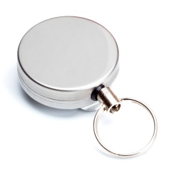 [09157] LLAVERO EXTENSIBLE METALICO PLATA