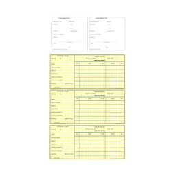 [100135] TARJETAS ARMAS PACK 3 AMARILLAS 1 BLANCA