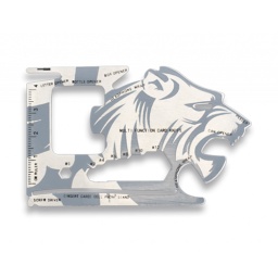 [39047] TARJETA MULTIHERRAMIENTA BARBARIC TIGRE PLATA