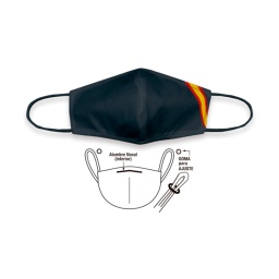 [30633] MASCARILLA TNT ESPAÑA NEGRA