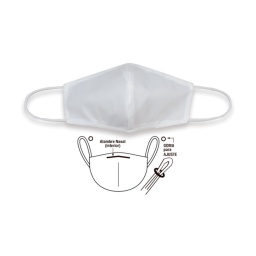 [30642] MASCARILLA TNT BLANCA LISA