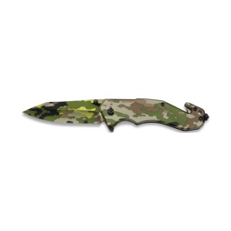 [18576] NAVAJA ALBAINOX C/CAJA ABS VERDE PIX.BOSCOSO