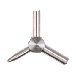 [AZ9489] LLAVE VALVULA ELEMENT GBB PLATA