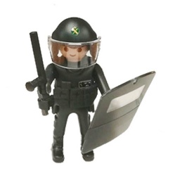 [134671] MUÑECO CUSTOM GUARDIA CIVIL GRS ESCUDO