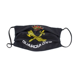 [30675GU] MASCARILLA REVERSIBLE NIVEL 3 GUARDIA CIVIL NEGRA